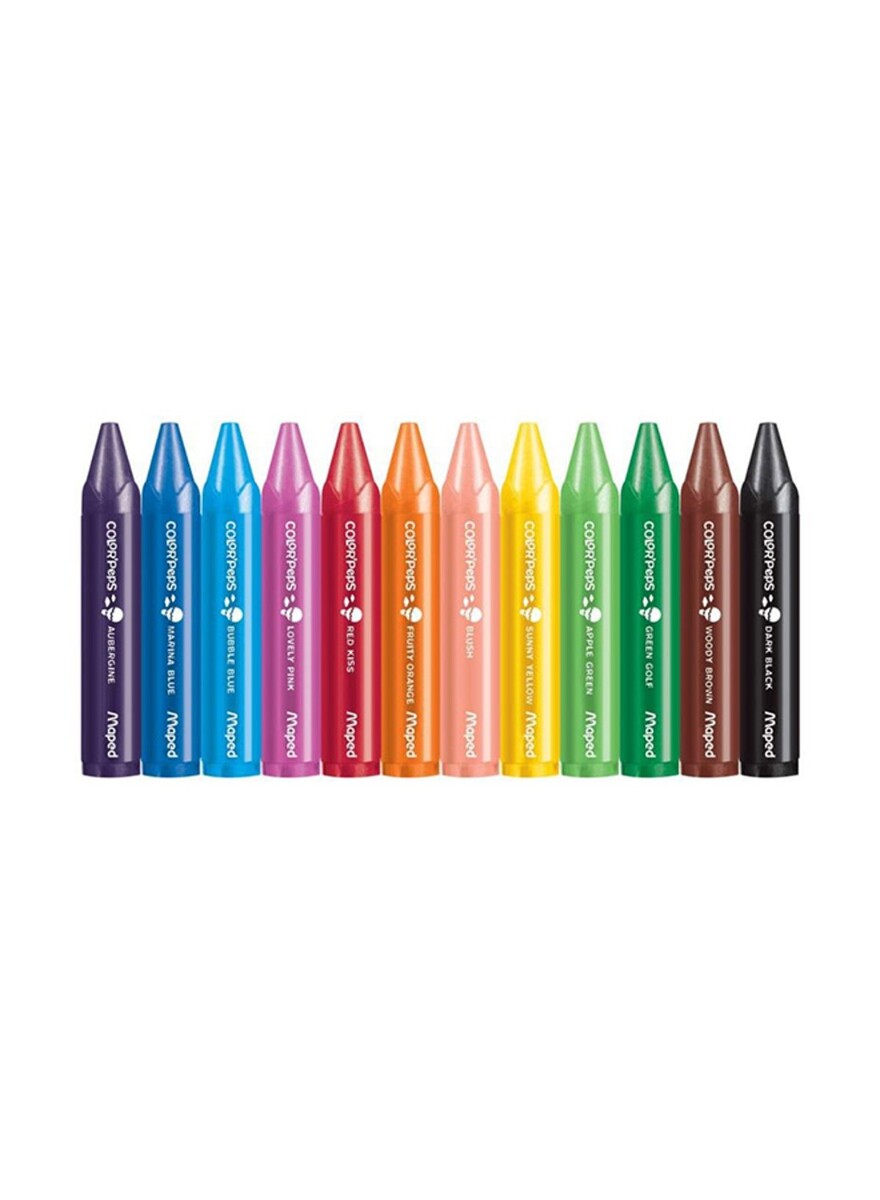 Maped Color Peps My First Wax Jumbo 12 Pieces