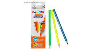CARIOCA 6 JUMBO NEON PENCIL COLORS