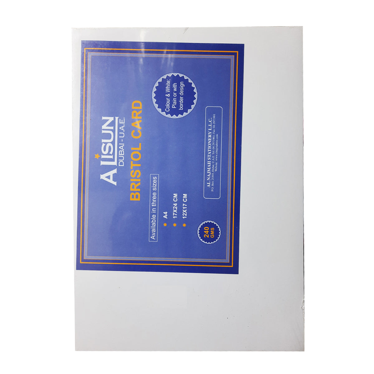 Multi-colour Paper Set Multi-colour papers Available in A4 Size 240 GSM White, Light Blue, Light Pink, Light Green Color Paper inside the Set abu Dhabi UAe
