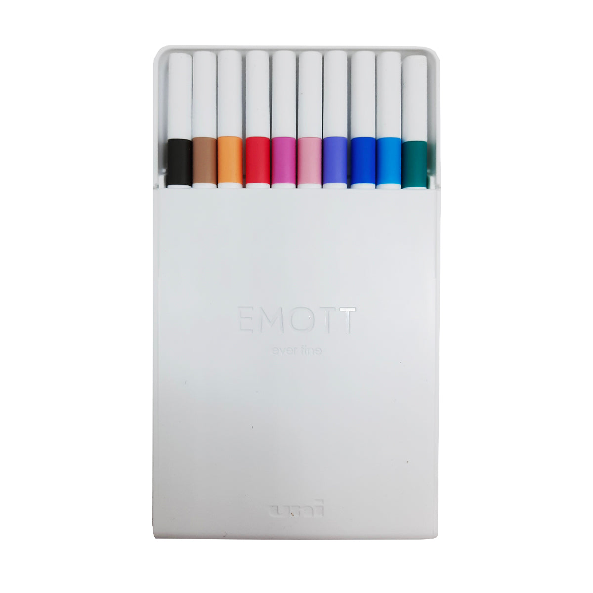 Uniball Emott 0.4 Fineliner 10 Color Set brst for Art & Craft, Daily Writing and more Order from najmaonline.com Abu Dhabi, dubai, UAE | Fast Delivery Around UAE