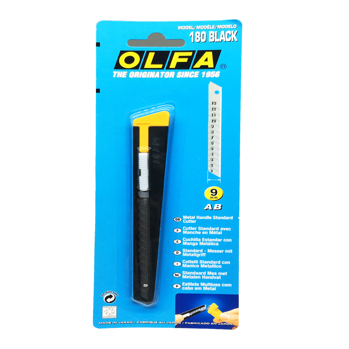 Olfa 180 Black Multi Purpose Knife
