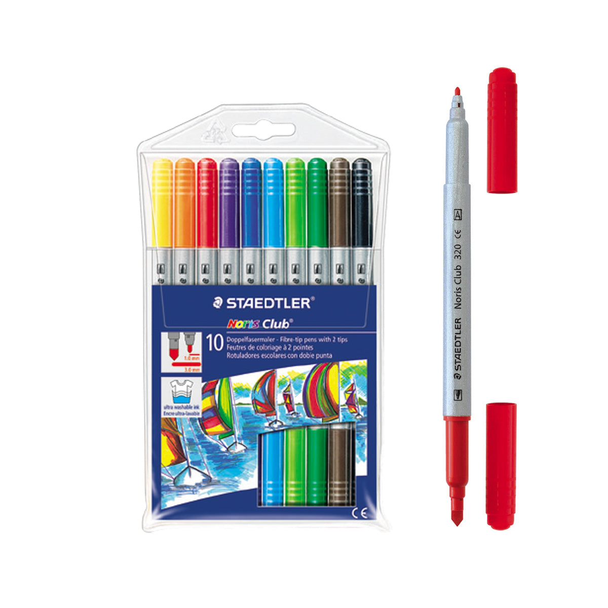 Staedtler DuoTips Color -10 Color Set