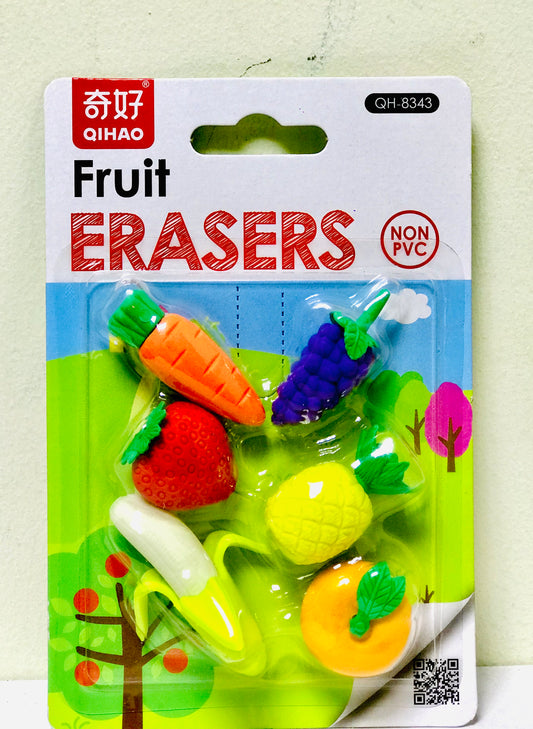 FRUIT ERASERS