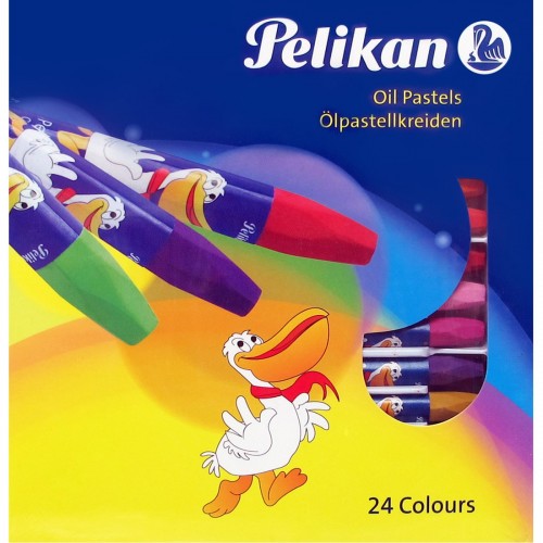 Pelikan Oil Pastel Hexagon Colors Set of 24