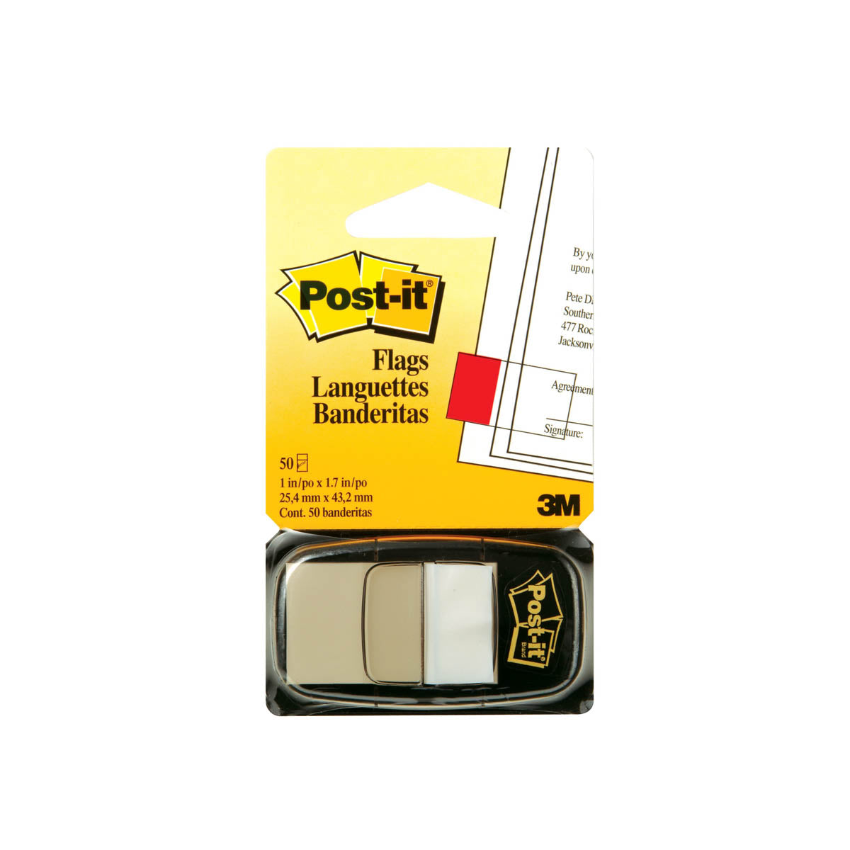 3M Post it Colored Flags 1 inch