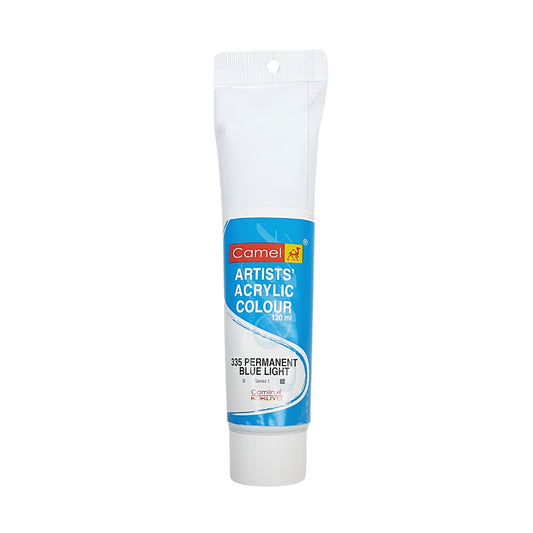 Camel Acrylic Color 335 Permanent Blue Light - 120ml from najmaonline.com Abu Dhabi, Dubai -UAE