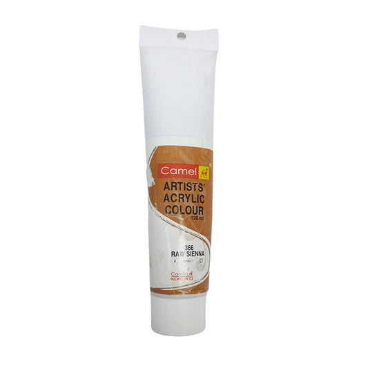 Camel Acrylic Color 366 Raw Sienna - 120ml from najmaonline.com Abu Dhabi, Dhuabai -UAE