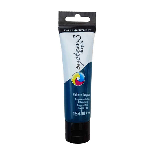 Acrylic paint supplies in Abu dhabi, Dubai, UAE from najmaonline.com - Phthalo Turquoise 154