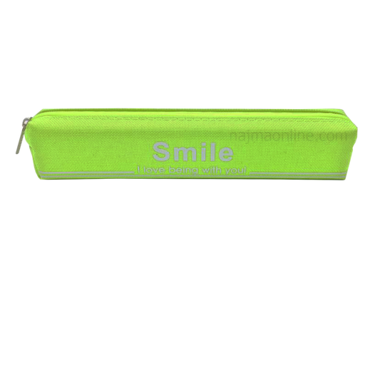 Green Color Pencil Case