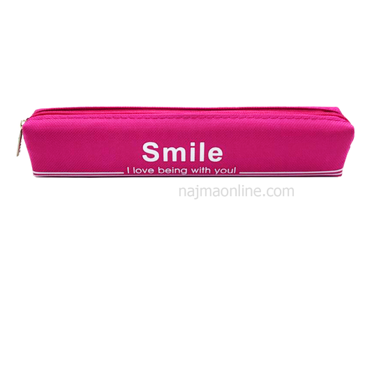 Pink Color Pencil Case