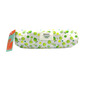 White and Green Color Pencil Case