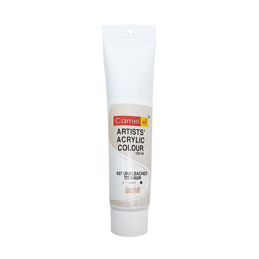 Camel Acrylic Color 437 Unbleached Titanium - 120ml Order online in Abu Dhabi, Dubai, UAE