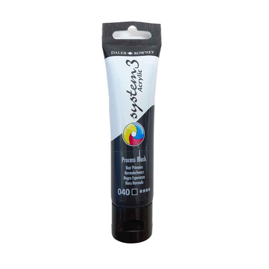 Acrylic Paint Supplies in abu dhabi, dubai - UAE, from najmaonline.com | Daler Rowney System3 Acrylic Paint Mars Black 036