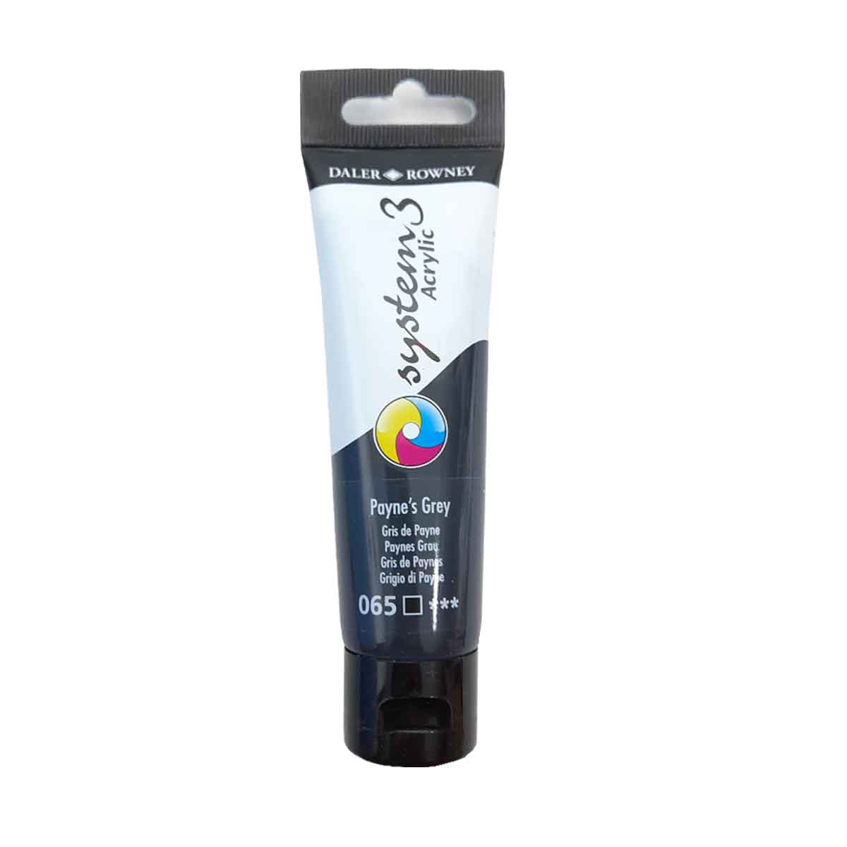 Acrylic Paint Supplies in abu dhabi, dubai - UAE, from najmaonline.com | Daler Rowney System3 Acrylic Paint Mars Black 036