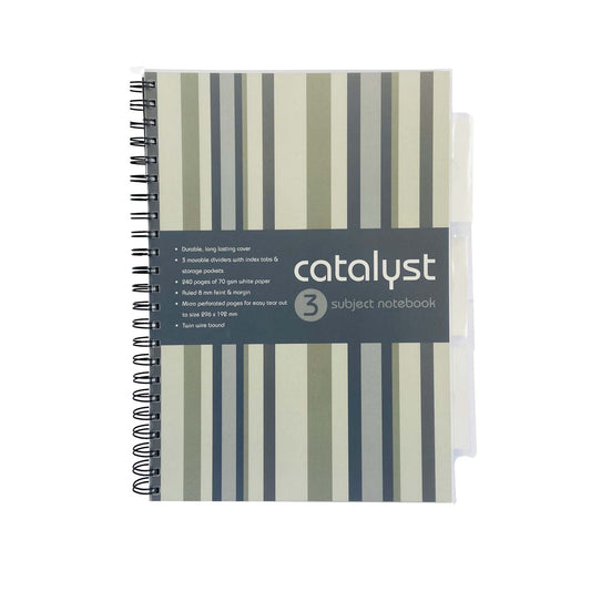 3 SUBJECT NOTE BOOK 240 sheets Ruled  Spiral note