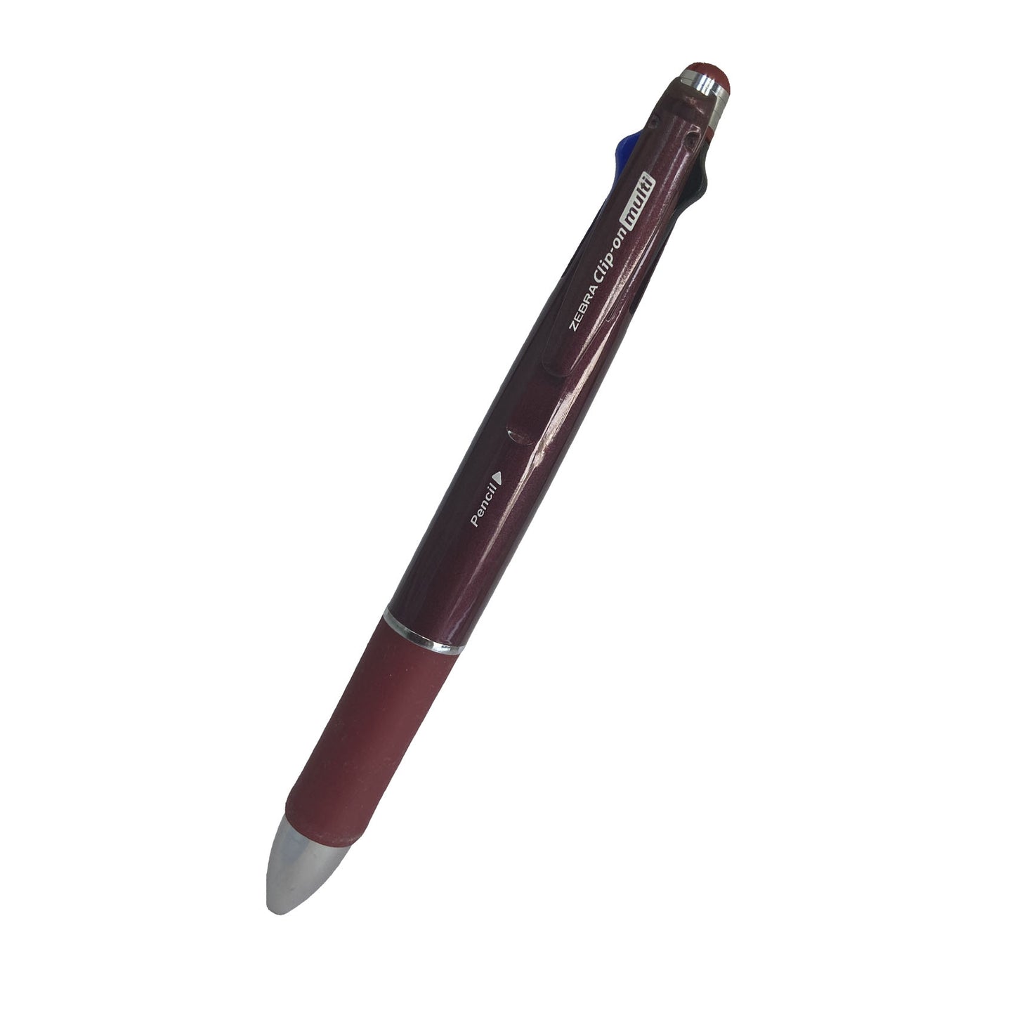 Zebra Clip on multi 4-Color pen and pencil (5 in 1) metal body