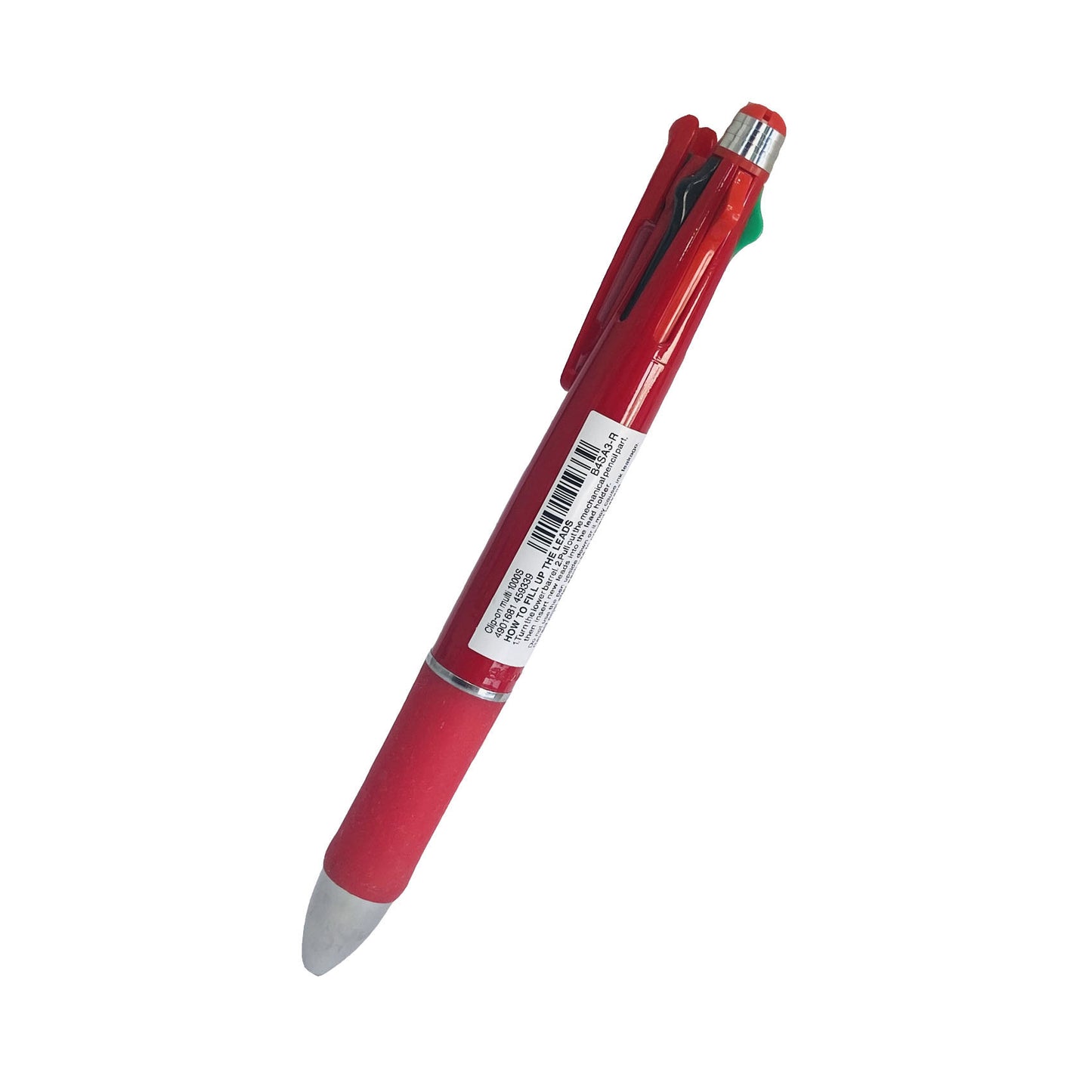 Zebra Clip on multi 4-Color pen and pencil (5 in 1) metal body