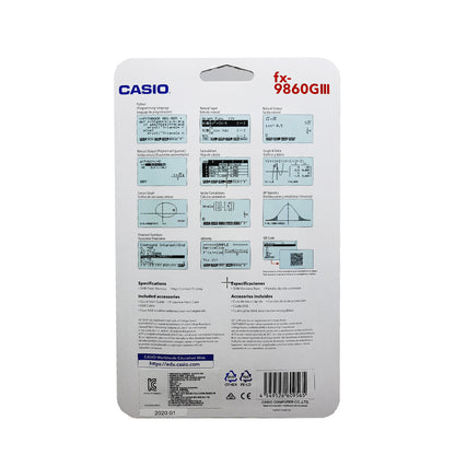 Casio FX-9860GIII Graphic Calculator for Engineering & Classroom