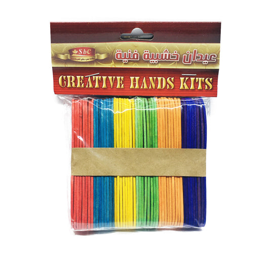 Mixed Color Popsicle Sticks  For Best Price in Abu Dhabi