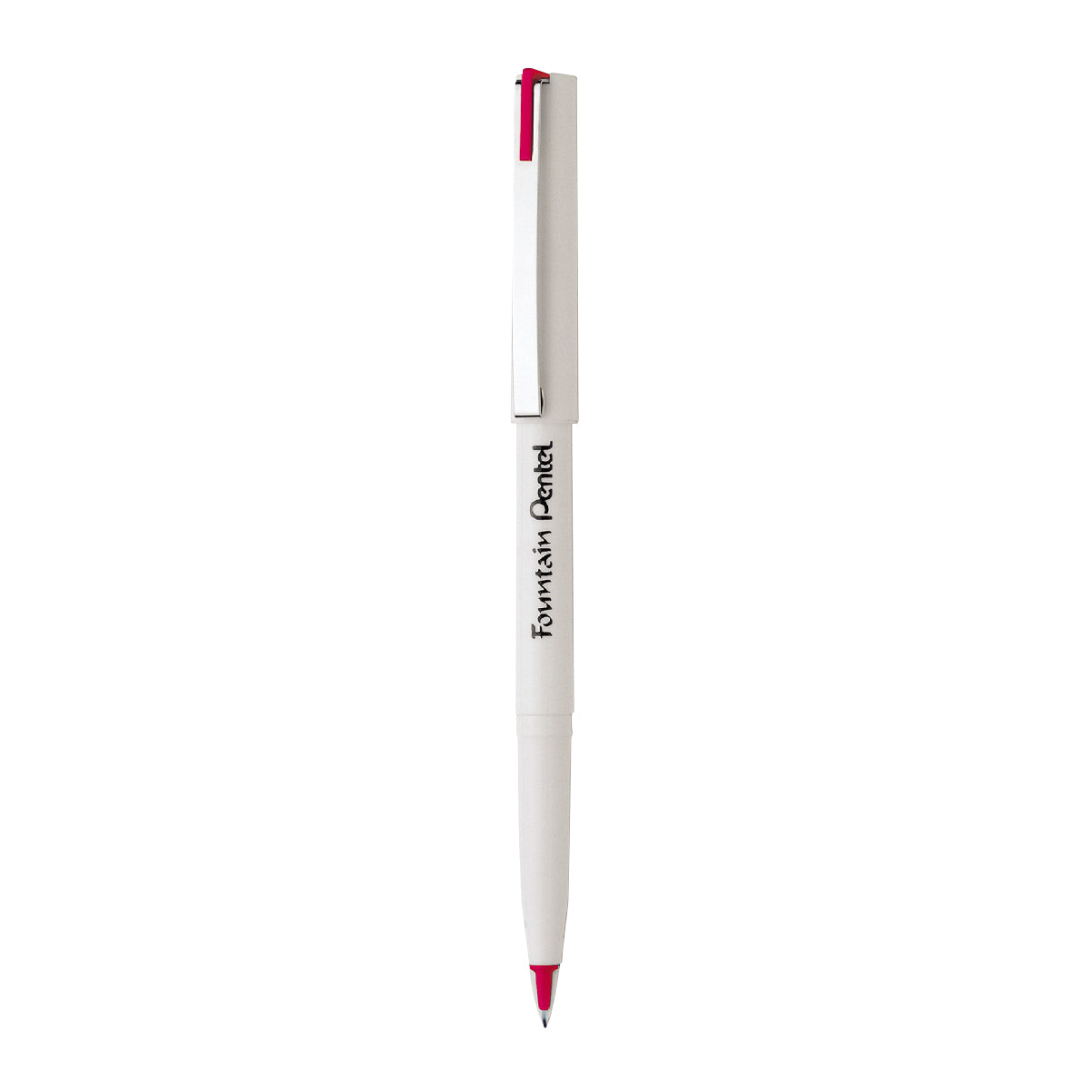 Shop Pentel Plastic Fountain red Pen  JM20W online in Abu Dhabi,UAE