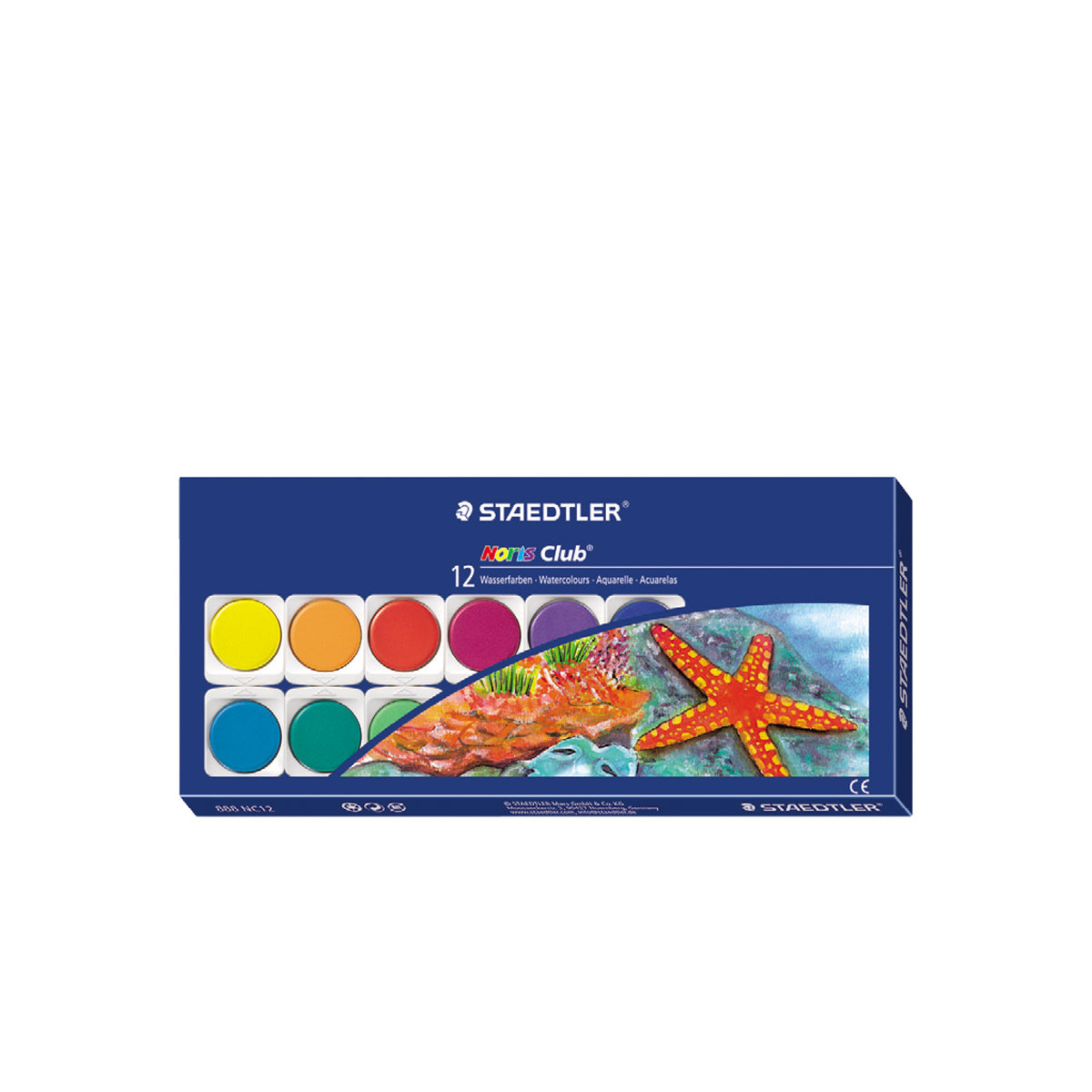 Staedtler Watercolor 12 Colors Pack