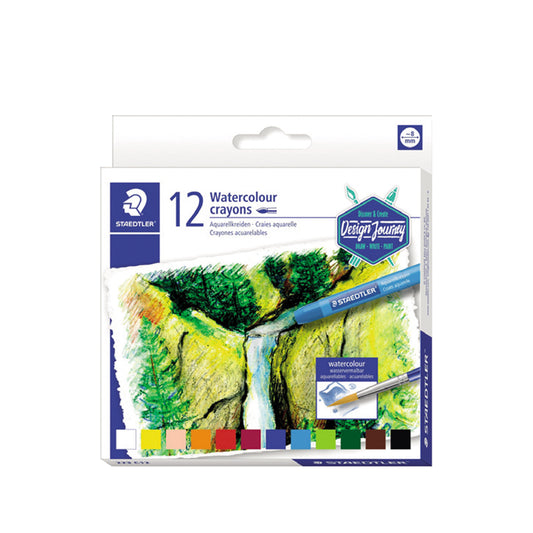 Staedtler Watercolor Crayons -12 Colors Set
