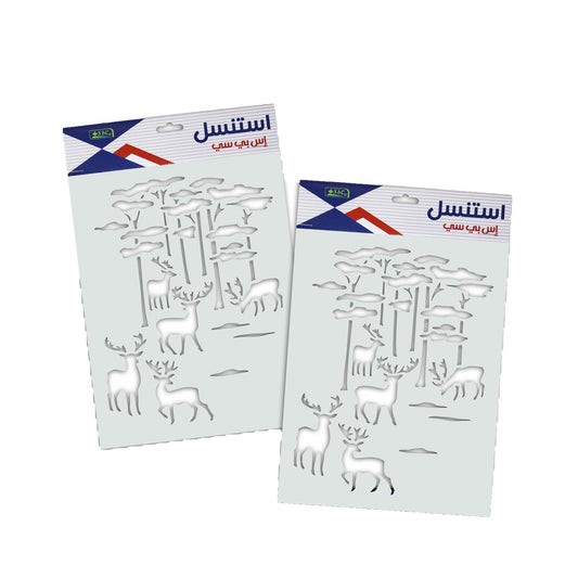 Art Stencils - Forest Deer Design