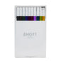 Uniball Emott 0.4 Fineliner 10 Color Set No.3 from najmaonline.com Abu Dhabi, Dubai - UAE | Best pen for Art& Crafts, daily writing | from najma | Fast Delivery around UAE